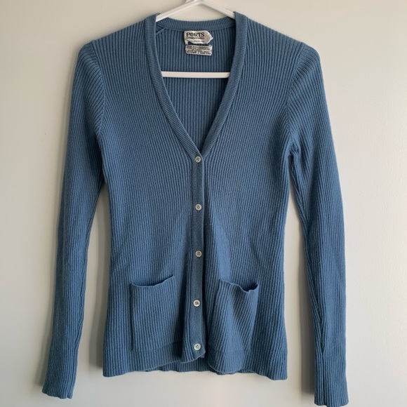PORTS Vintage International cashmere AND butter cream cardigan - Picture 1 of 9